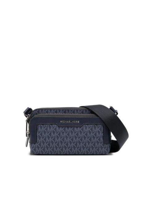 MICHAEL KORS Hudson monogram messenger bag