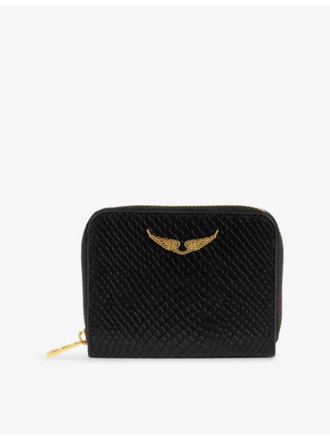 Zadig & Voltaire ZV Mini Soft Wild Leather Coin Purse