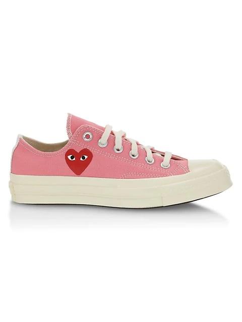 Comme des Garçons PLAY Comme Des Garcons Play x Converse Chuck Taylor All Star Canvas Low-Top Sneakers