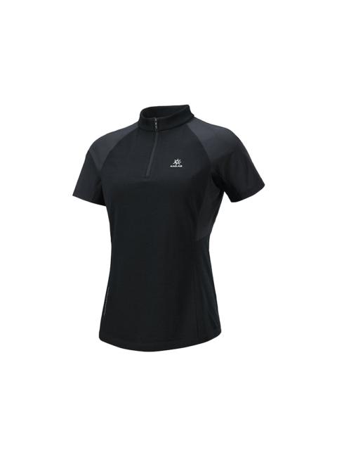 KAILAS Kailas XM2 Merino Wool Half-Zip Short Sleeve T-Shirt Women's