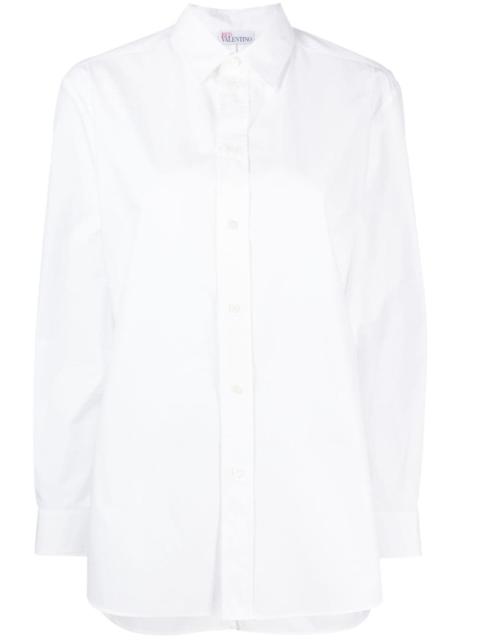 REDValentino Camicia tie-back cotton shirt