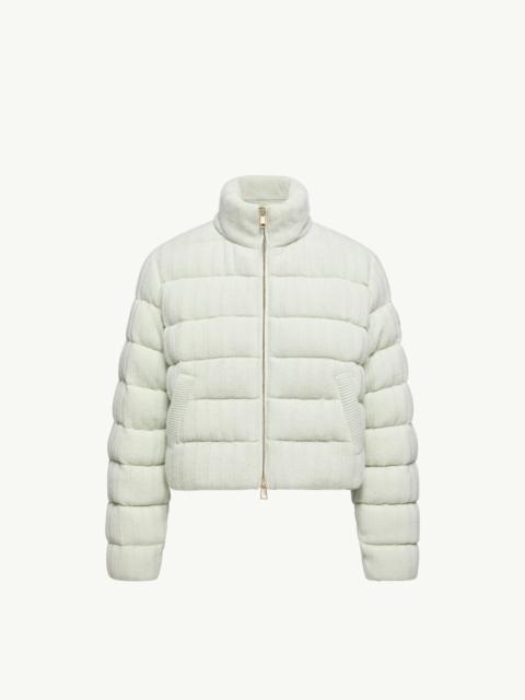 Wool & Cashmere Blend Padded Cardigan