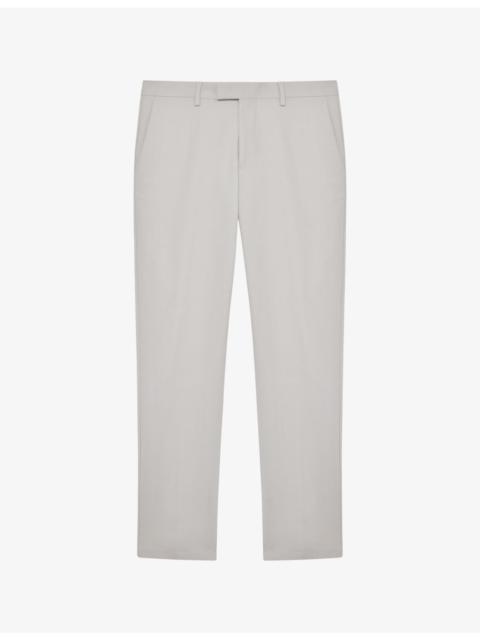 REISS Eastbury slim-fit mid-rise stretch-cotton chinos