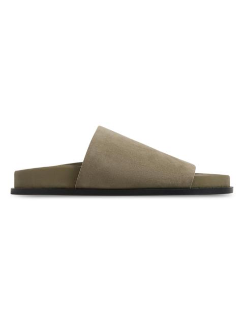 A.EMERY A. Emery Women's Luca Suede Slides - Olive Suede