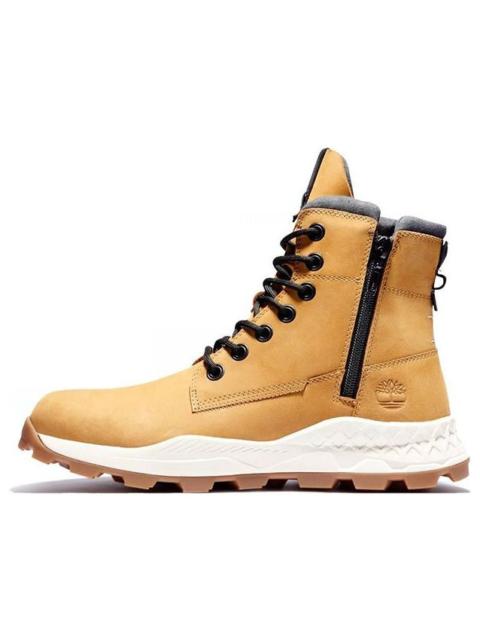 Timberland Timberland Brooklyn Side Zip Sneaker Boot 'Wheat Nubuck' A2J1E231