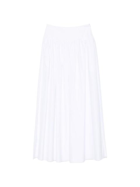 LARDINI gathered maxi skirt