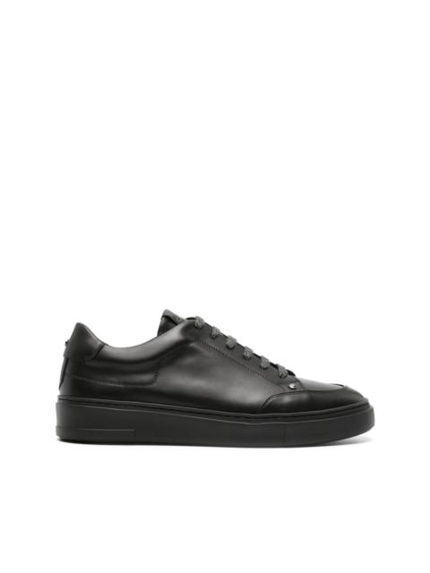 Canali leather low-top sneakers