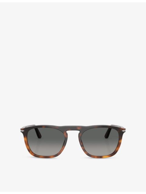 Persol PO3391S Square-Frame Acetate Sunglasses