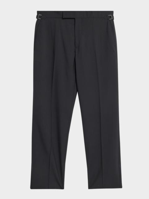 TOM FORD Men's O Connor 120s Wool Flat-Front Trousers