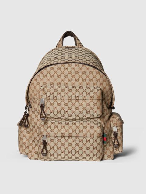 GUCCI Large backpack with Gucci logo