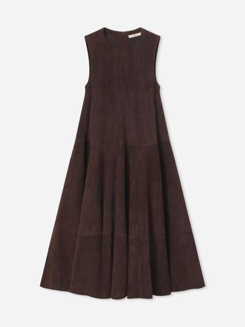 CO Aline Tank Dress in Suede