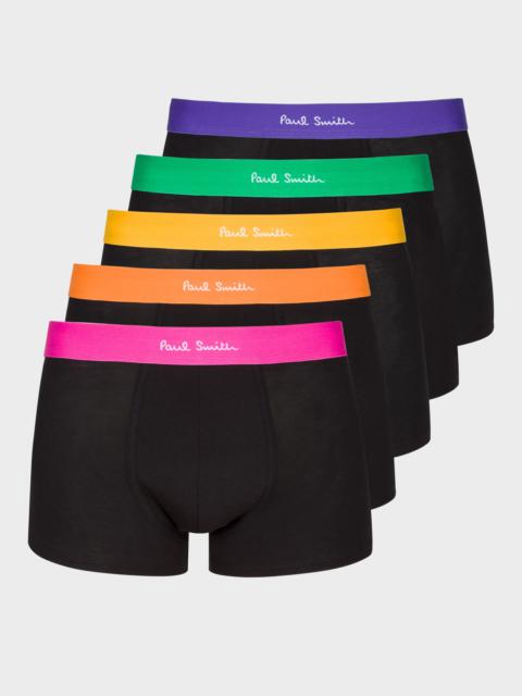 Paul Smith Black Boxer Briefs Five Pack