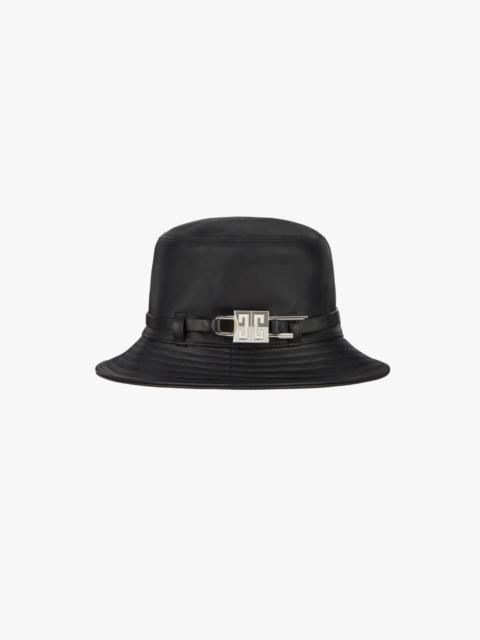Givenchy BUCKET IN LEATHER WITH 4G PADLOCK
