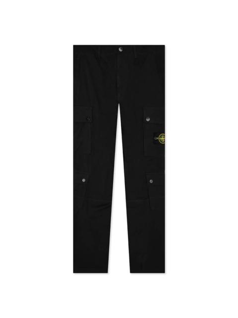 Stone Island TROUSERS - BLACK