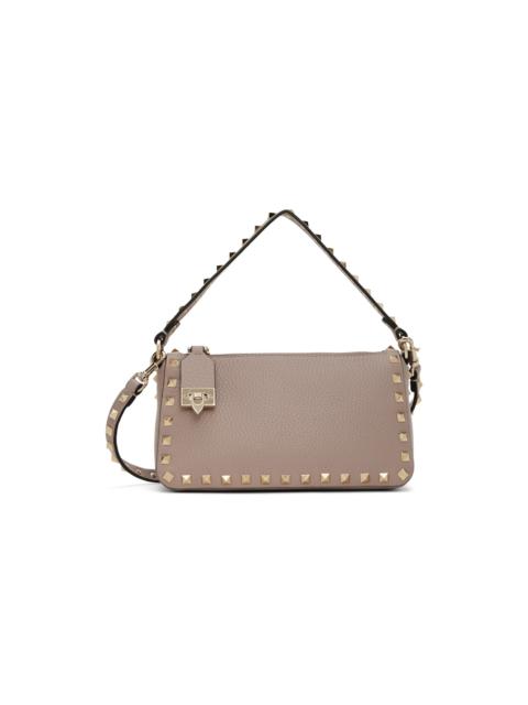 Beige Small Rockstud Bag