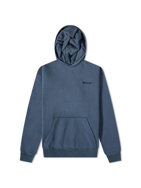 Balenciaga Corporate Logo Hoodie