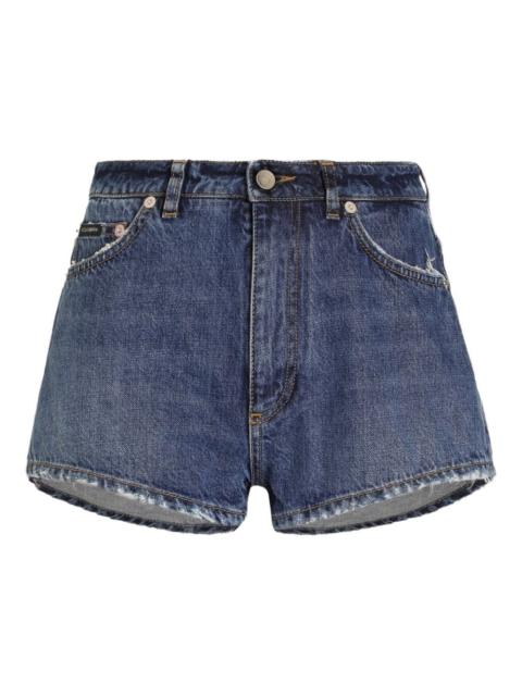 Dolce & Gabbana frayed shorts