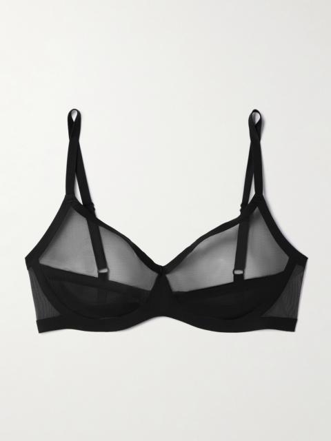 commando Stretch-mesh Soft-cup Bra