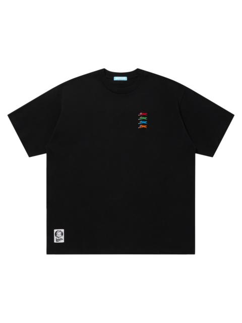EMBROIDERED LOGO COTTON T-SHIRT RUNNING DOG
