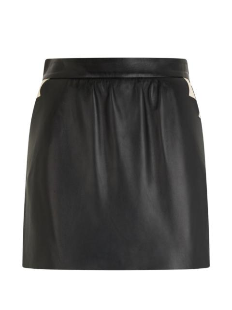 Valentino high-waist mini skirt
