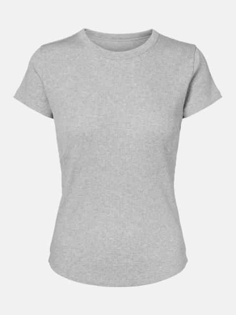 Isabel Marant Taomi ribbed-knit cotton jersey T-shirt