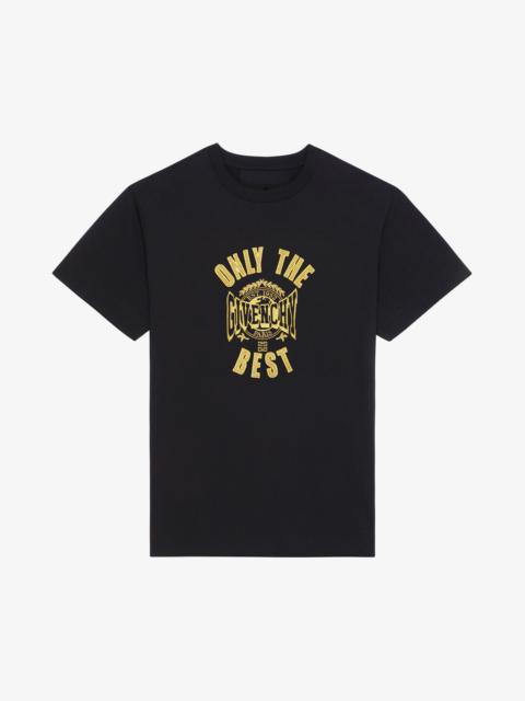 Givenchy SLIM FIT T-SHIRT IN COTTON WITH GIVENCHY LOGO