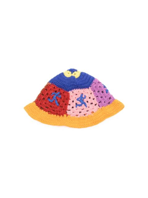 KidSuper Running Man crochet sun hat