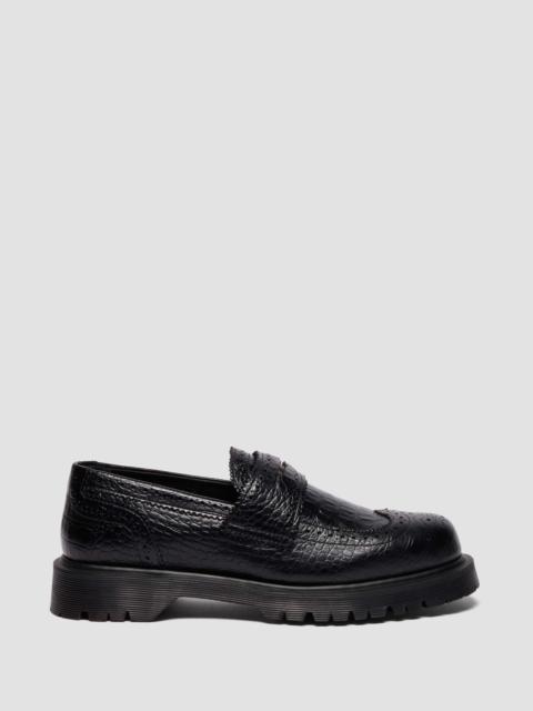 Dr. Martens PENTON BROGUE Emboss Leather Loafers