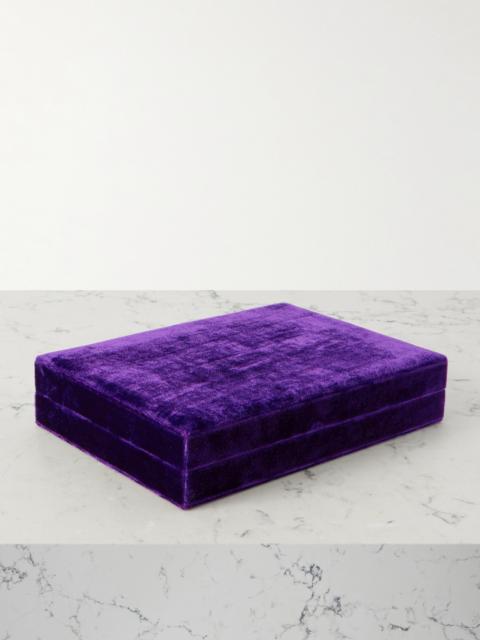 SOPHIE BILLE BRAHE Trésor Velvet Jewelry Box