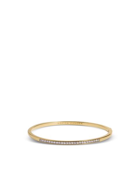 MONICA VINADER Essential diamond bangle bracelet