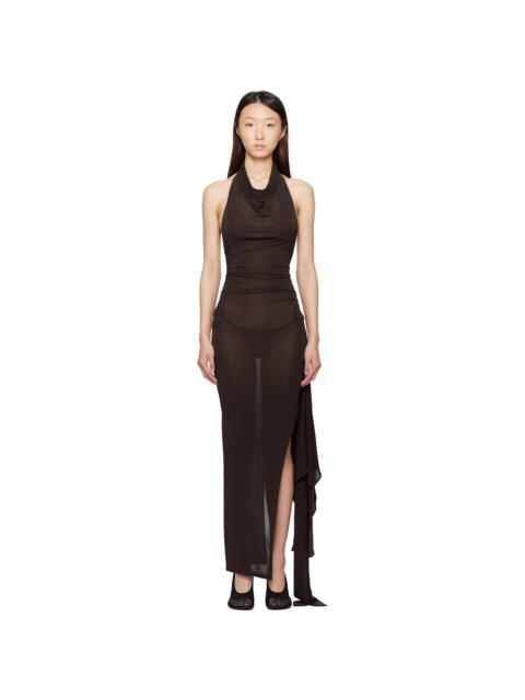paloma wool Brown Halcon Maxi Dress