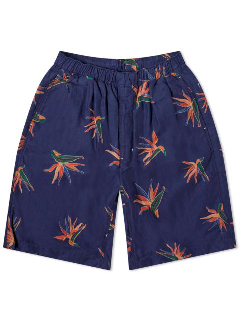 Nanamica Cupra Hemp Aloha Shorts