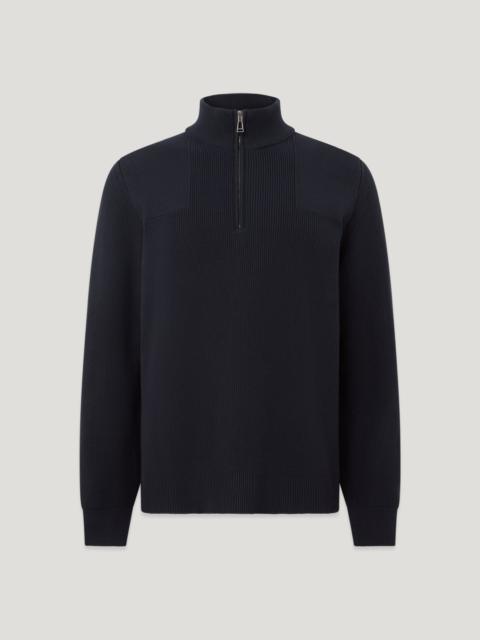 Belstaff COMMANDER QUARTER ZIP JUMPER