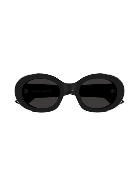 51mm Oval Sunglasses