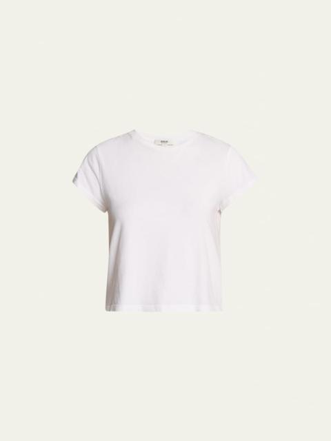 AGOLDE Adine Cropped Short Sleeve Tee