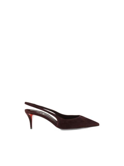Christian Louboutin Miss Z suede pumps