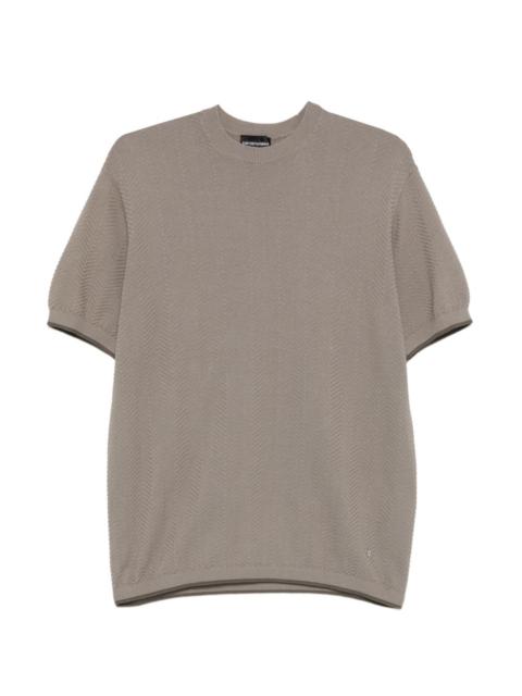 EMPORIO ARMANI pattern short-sleeve T-shirt