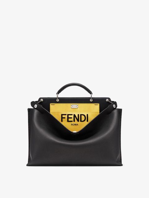 FENDI Black leather bag