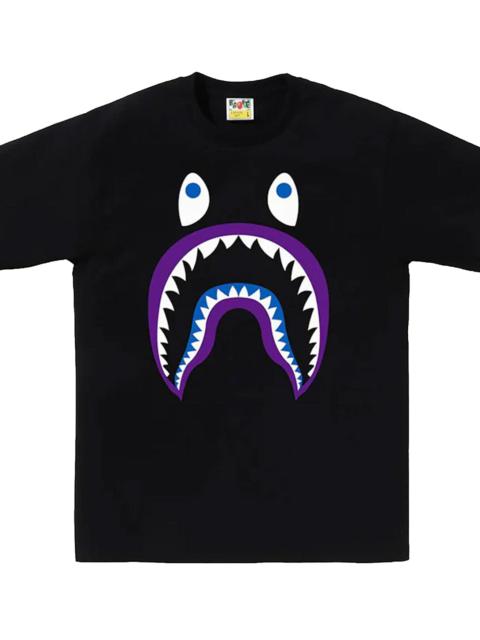 A BATHING APE® Colors Shark PONR Tee "Black" BAPE096