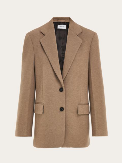 FERRAGAMO Single breasted jersey blazer