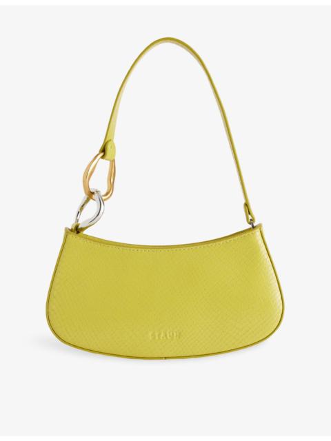 STAUD Ollie Leather Shoulder Bag