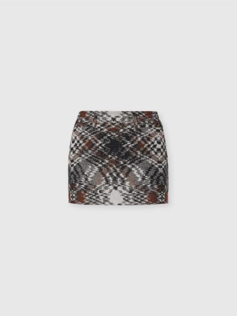 Missoni Mini Skirt in Jacquard Fabric