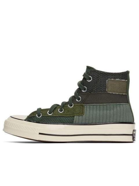 Converse Converse 척 Taylor 모든 스타 70 Hi Mono 패치 워크 포레스트 Egret