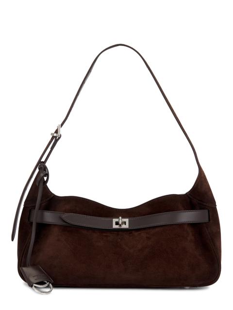 BALENCIAGA Bel Air Small Suede Shoulder Bag
