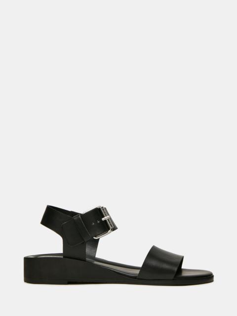 STEVE MADDEN VAEDA BLACK LEATHER