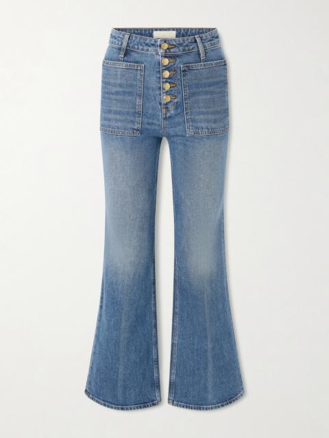 ULLA JOHNSON The Lou High-rise Flared Jeans