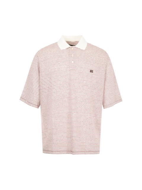 WALES BONNER STRIPED BASK POLO SHIRT