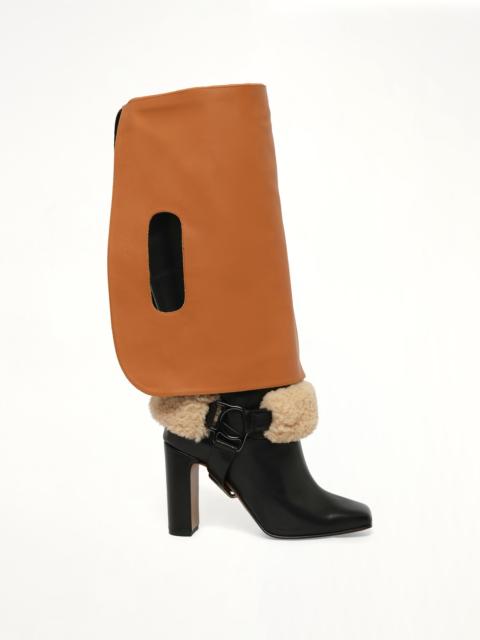 Off-White Equestrian High Boot in Black