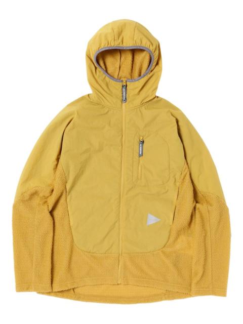 and Wander hooded zip jacket