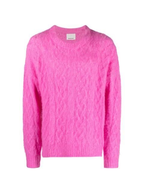 Anson cable-knit jumper